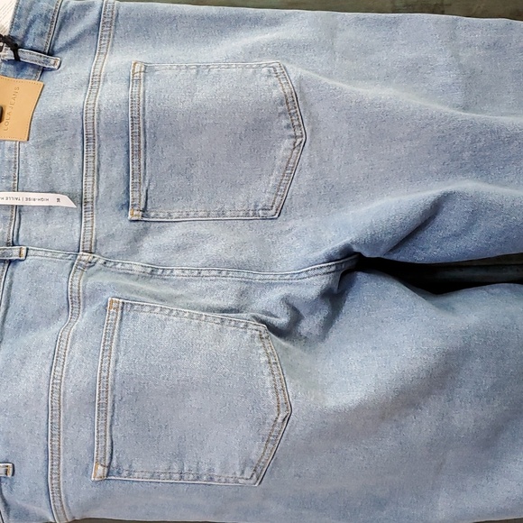 LOLA JEANS DENVER-DS High Rise Straight Jeans, Size 38, NWT - Picture 7 of 13